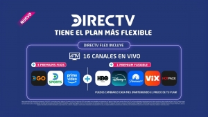 DIRECTV Flex, el nuevo plan imperdible para acceder a TV en vivo y plataformas premium a precios accesibles