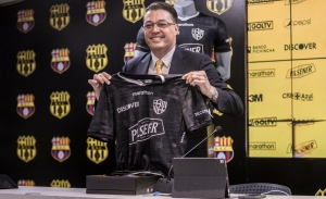 Alfaro Moreno asume con gusto el reto de Barcelona en la Libertadores