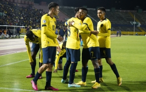 ¡Kendry Páez se disfrazó de Messi y Ecuador pone un pie en el Mundial!