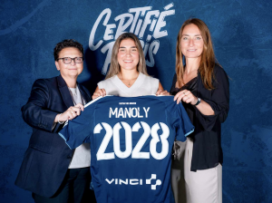 Manoly Baquerizo protagonista del primer bombazo mundial del fútbol femenino ecuatoriano rumbo a Francia