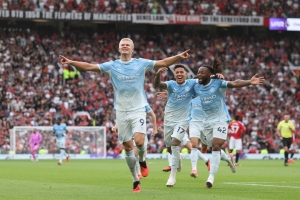 Maresca: 'Erling feliz, vida feliz' tras el triunfo ante Manchester United