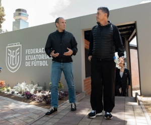 Marcelo Gallardo ya ha conocido las instalaciones de La Casa de la Selección en Quito