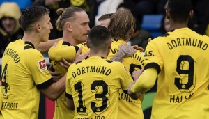 Borussia Dortmund gana y mete dura presión en la cima de la Bundesliga