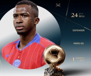 ¡Orgullo total! Willian Pacho Tenorio, de La Tri y el PSG, nominado al Balón de Oro 2026