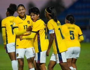 Puro orgullo nacional: La Femenina Sub-17  de Ecuador debuta con victoria y avisa que va con todo