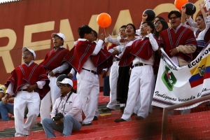 No estuvo solo en Chile el Ponchito (VIDEO)