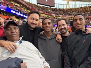 Testigos de la historia: Los hermanos Quintero acompañaron a Piero Hincapié en la gesta del Arsenal