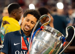 ¡ADMIRACIÓN TOTAL! Marquinhos lanza elogio inesperado a Willian Pacho tras la Champions: “Lo estaba esperando”