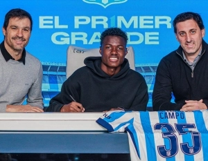 El sueño se volvió realidad para Alberto Campo quien firmó su contrato profesional con Racing Club