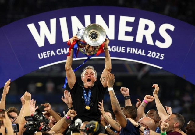 Luis Enrique-Paris Saint Germain-Inter-uefa-champions-league-final-2025