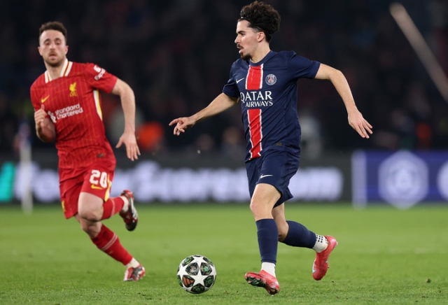 Vitinha-Paris Saint Germain-Liverpool-Champions League-2025