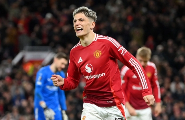Alejandro Garnacho-Manchester United-Bodo Glimt-uefa-europa-league-2024-25