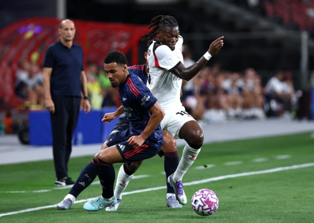 Rafael Leao-Arsenal-AC Milan-pre-season-friendly-2025