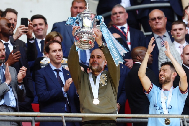 Pep Guardiola-Manchester City-Manchester United-FA Cup-2023