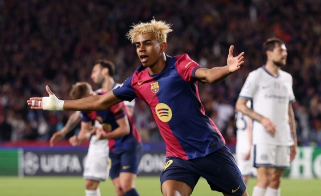 Lamine Yamal-Barcelona-Inter-Champions League-2025