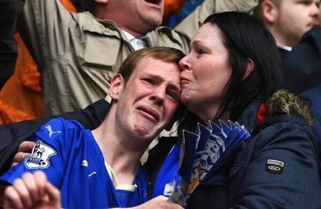 Hincha del Leicester