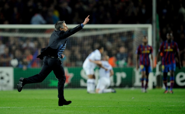 Jose Mourinho-Barcelona-Inter-Champions League-2010
