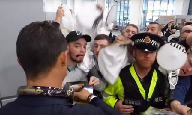 Cristiano Ronaldo autógrafos
