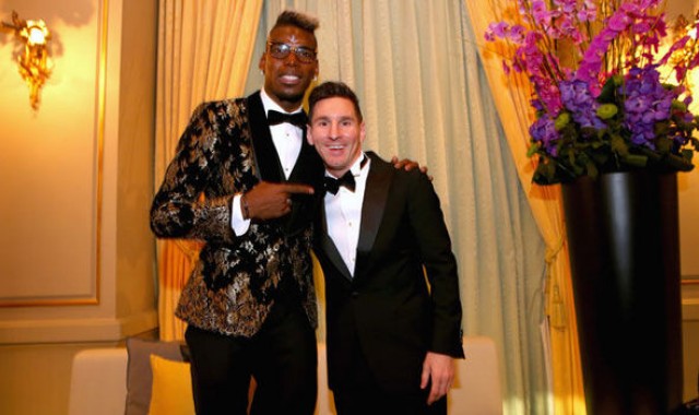 Paul Pogba y Lio Messi