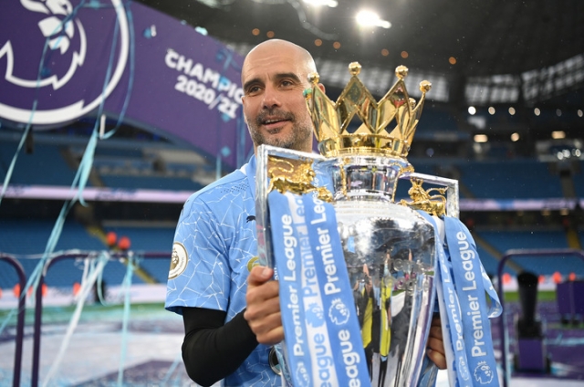 Pep Guardiola-Manchester City-Everton-Premier League-2021