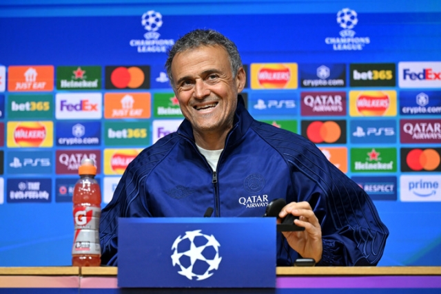 Luis Enrique-Paris Saint Germain-Press Conference-Champions League-2025-quarter-final
