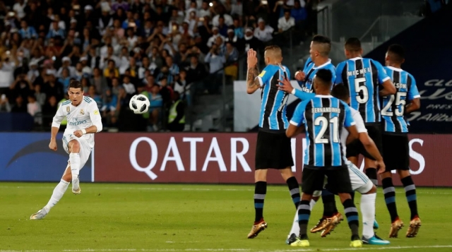 Cristiano Ronaldo tiro libre