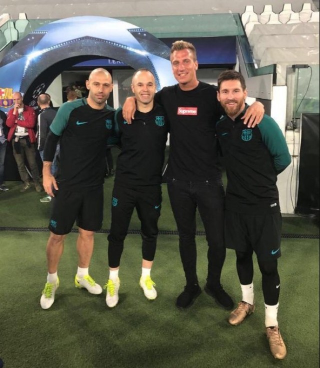 Lionel Messi y Maxi López