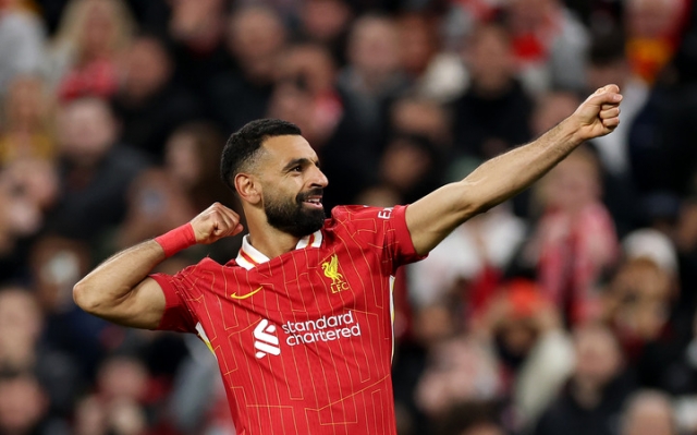 Mohamed Salah-Liverpool-Bologna-Champions League-2024