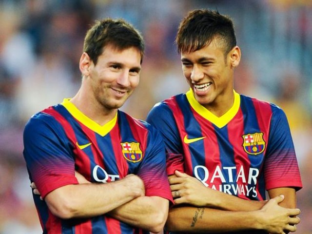 Messi y Neymar