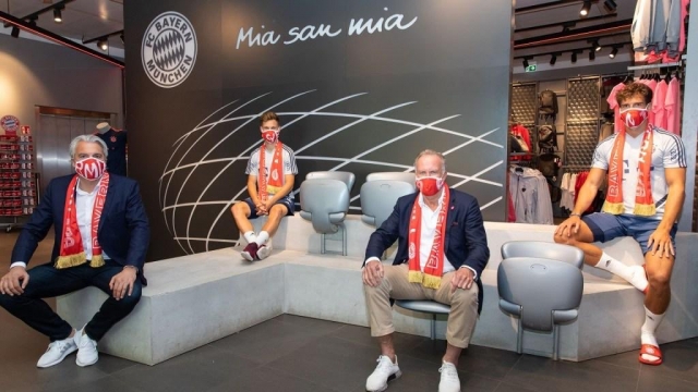 Bayern Munich mascarilla