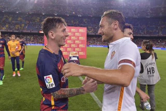 Messi y Totti