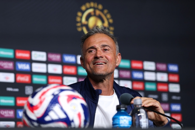 Luis Enrique-Paris Saint Germain-training-session-and-press-conference-fifa-club-world-cup-2025