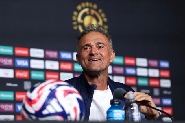 Luis Enrique-Paris Saint Germain-training-session-and-press-conference-fifa-club-world-cup-2025