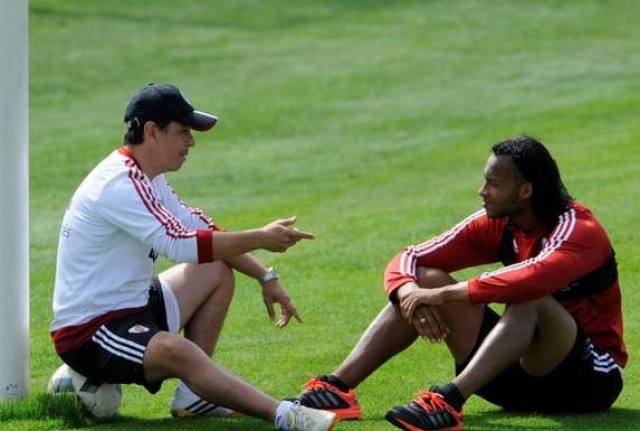 Marcelo Gallardo y Arturo Mina 2