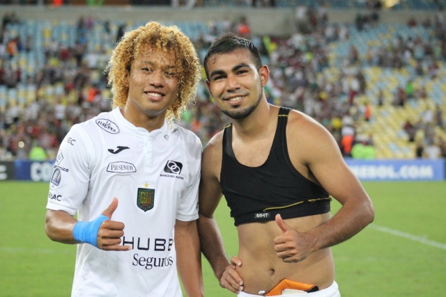 Carlos Cuero y Junior Sornoza