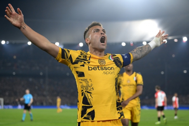 Lautaro Martinez-Feyenoord-Inter-Champions League-2025